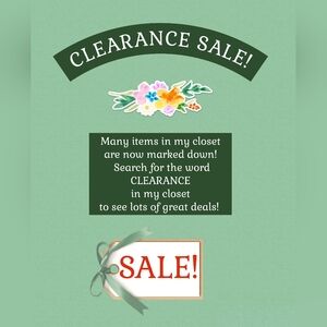 Clearance Sale - Items Added Daily!